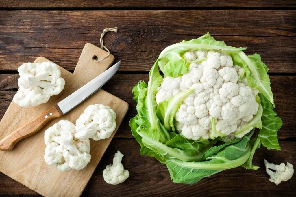 Cauliflower - #16 on the list of zero calorie foods Zero Calorie Foods List cauliflower