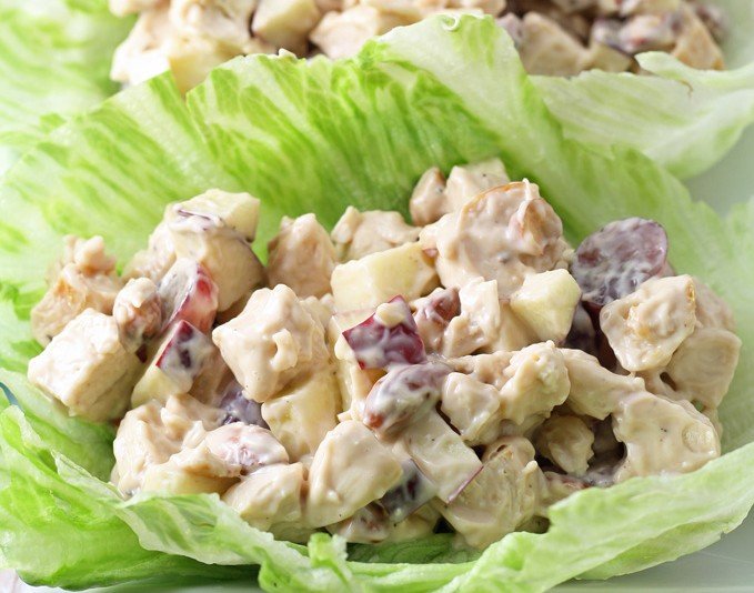 Grilled Chicken Salad Lettuce Wrap Grilled Chicken Salad Lettuce Wrap
