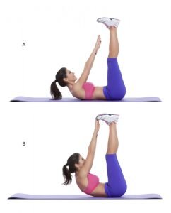 toe touch crunches to lose weight toe touch crunches to lose weight