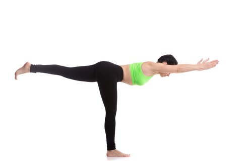 Warrior III - #4 of the yoga poses for weight loss Warrior III - #4 of the yoga poses for weight loss