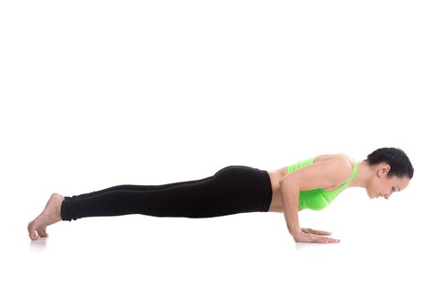 Four-Limbed Staff Pose - #3 of the yoga poses for weight loss Four-Limbed Staff Pose - #3 of the yoga poses for weight loss