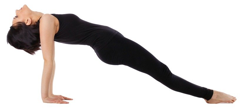 Upward (Reverse) Plank Pose -Purvottanasana to lose weight Upward (Reverse) Plank Pose -Purvottanasana to lose weight