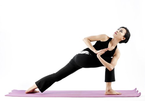 Revolved Side Angle Variation - Parivrtta Parsvakonasana Revolved Side Angle Variation - Parivrtta Parsvakonasana