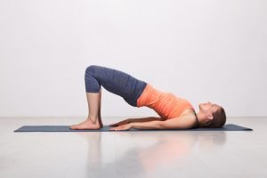 Bridge #17 of the Yoga Poses for Beginners Bridge #17 of the Yoga Poses for Beginners