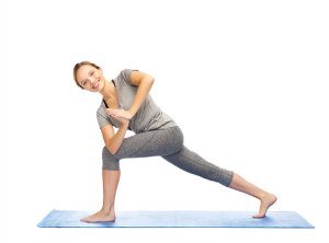 lunge variation pose lunge variation pose