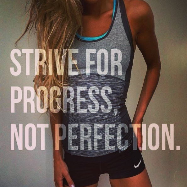 progress not perfection fitness motiavtion quote progress not perfection fitness motiavtion quote