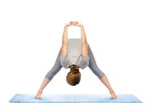 wide legged forward bend yoga pose wide legged forward bend yoga pose
