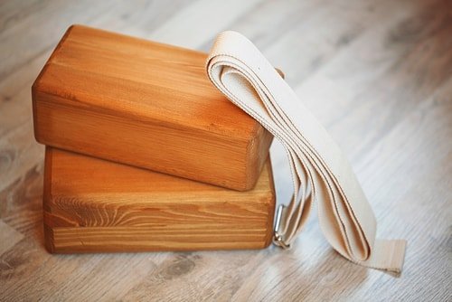 yoga strap and blocks yoga strap and blocks