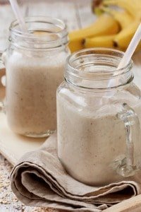 Strawberry oat breakfast smoothie Strawberry oat breakfast smoothie