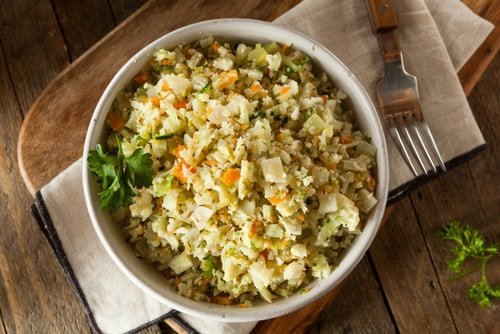 cauliflower rice healthy dinner cauliflower rice healthy dinner