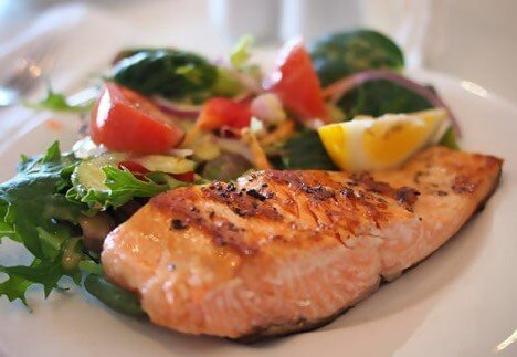 salmon and veggies healthy dinner salmon and veggies healthy dinner