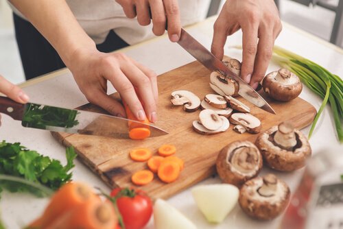 cooking healthy with a partner cooking healthy with a partner