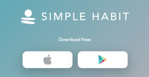 simple habit meditation app simple habit meditation app