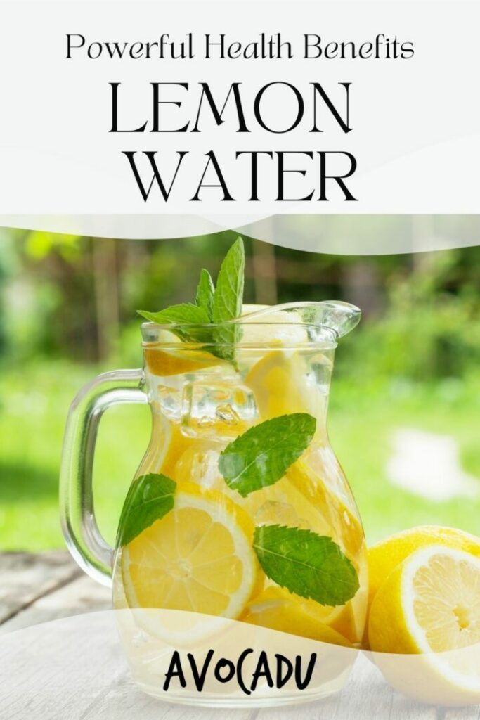 Lemon Water Benefits Vertical Promo