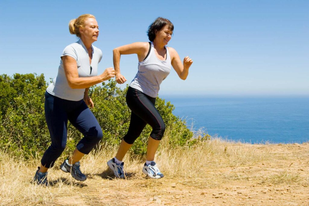 Running for Beginners on a sand dune