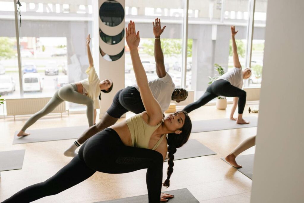 Vinyasa Yoga setting expectation