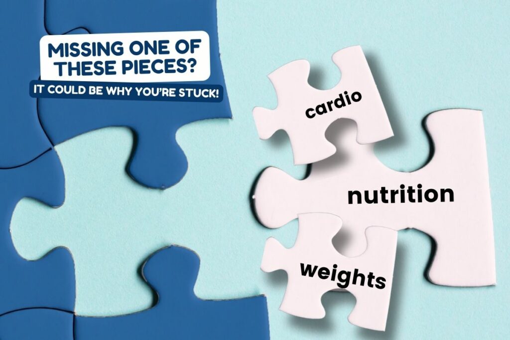 The Balanced Approach to Health & Weight Management for Women - cardio nutrition and weights